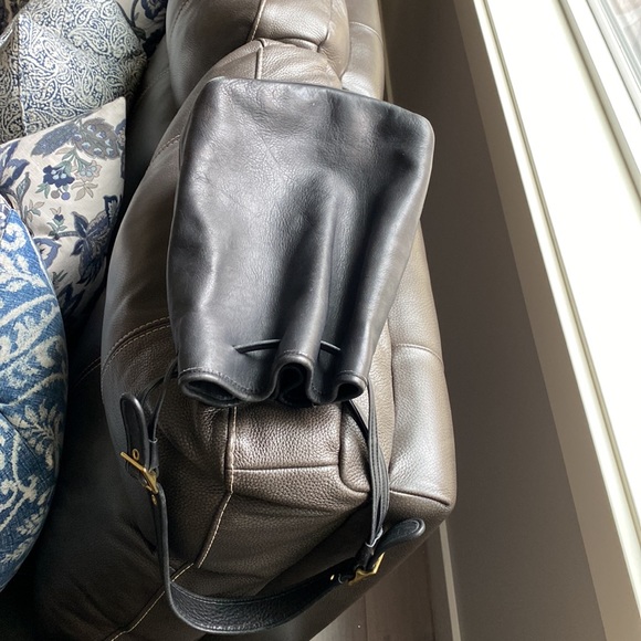 Vtg Coach legacy drawstring 9165 Leather bag - Picture 5 of 5